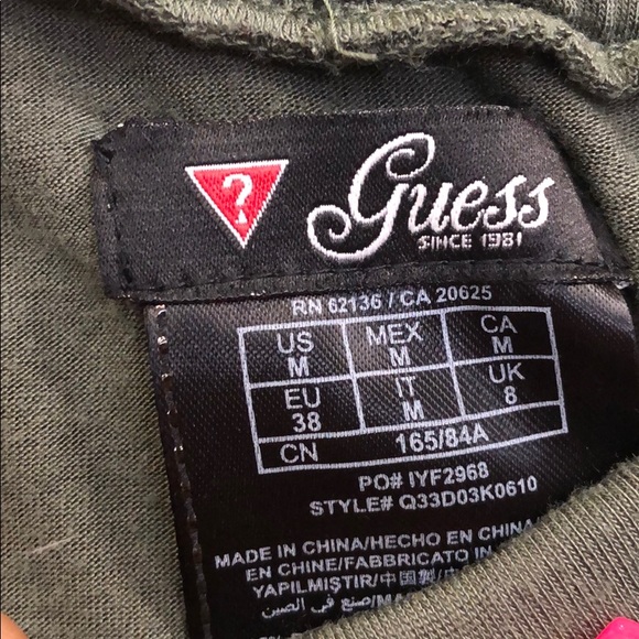 Army green maxi skirt with slit from Guess - Picture 2 of 2